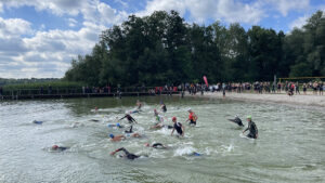 Der Schwimmstart in Offendorf